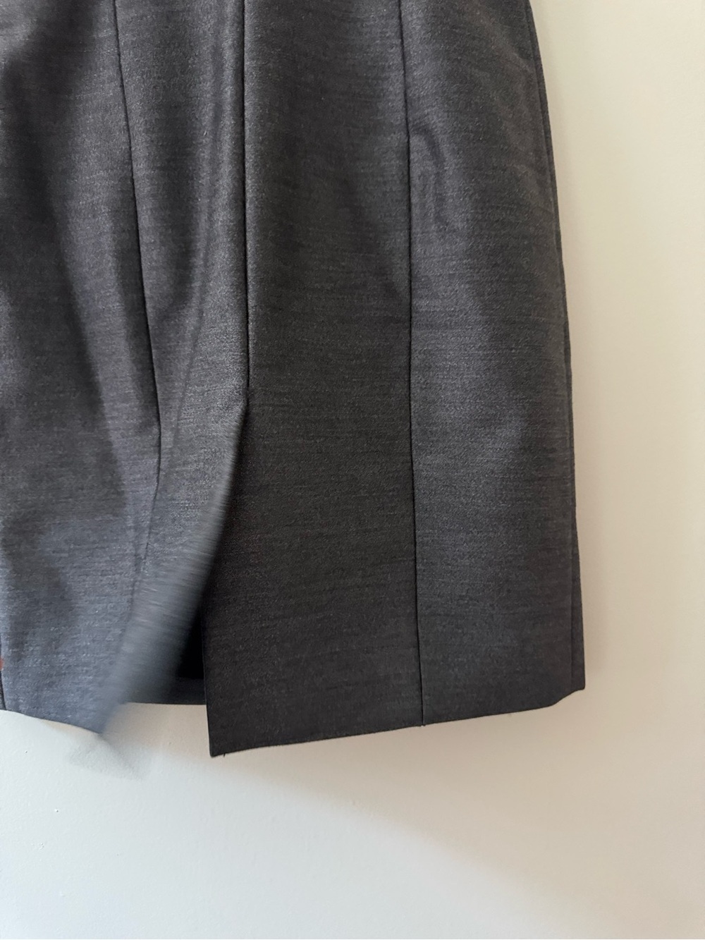 ALEXANDER WANG Leather and Wool Pinafore Dress 2 - Picture 9 of 12